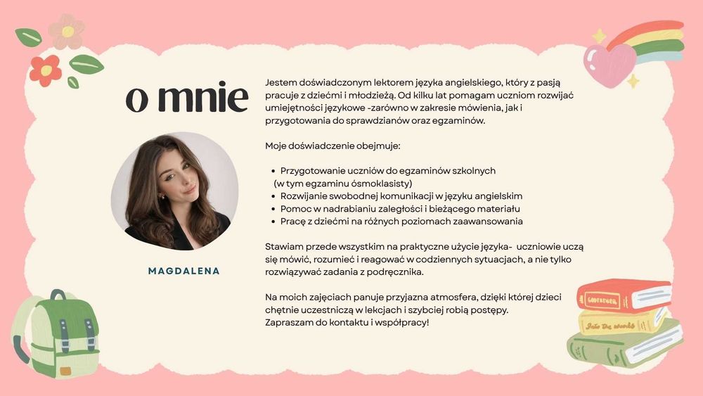 korepetycje język angielski