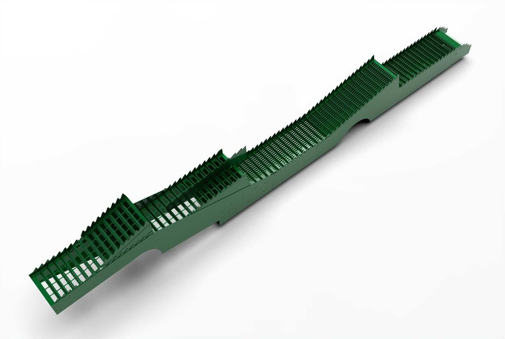 John Deere AZ27828 Wytrząsacz klawiszowy słomy