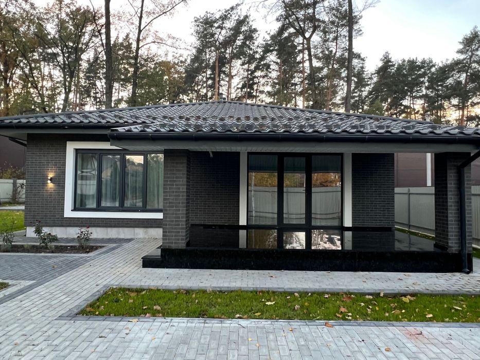 Одноповерховий будинок в Лісовий Бучі з ремонтом та озером