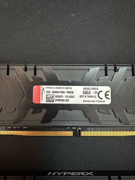 16GB DDR4 Hyper X Predator (8x2)