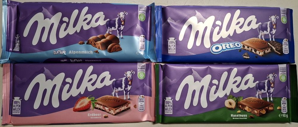Milka 90g-100g czekolada