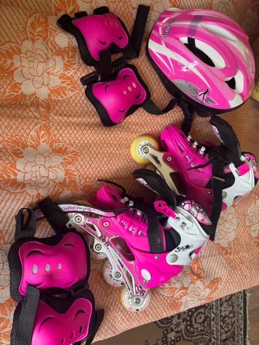 Ролики , полный компоект , сумка