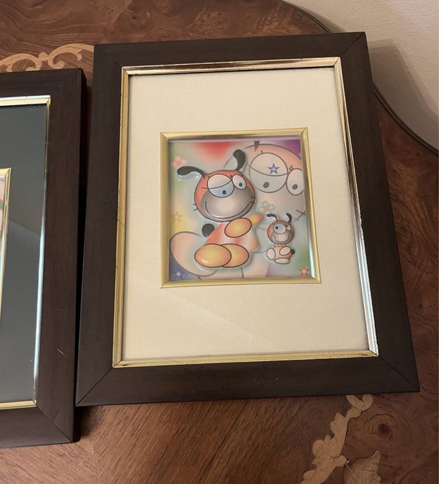 Obrazki dla dzieci. Vinatge. Lata 60. Disney Myszka Mikki