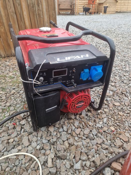 Генератор Lifan 5,5 квт, Газ-бензин.