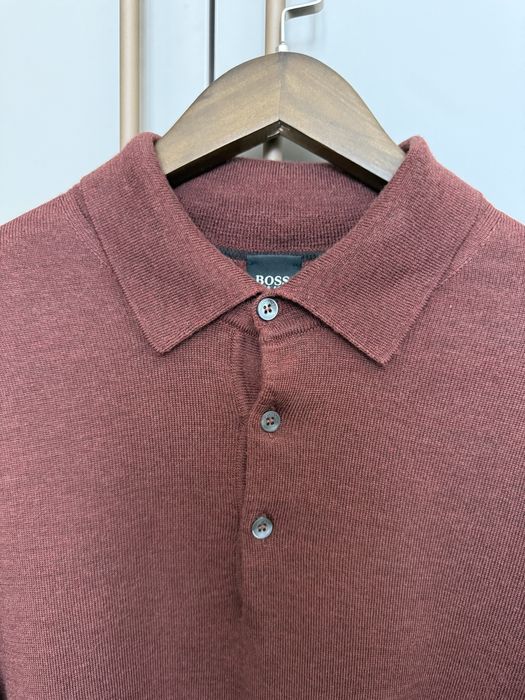 Свитер поло boss