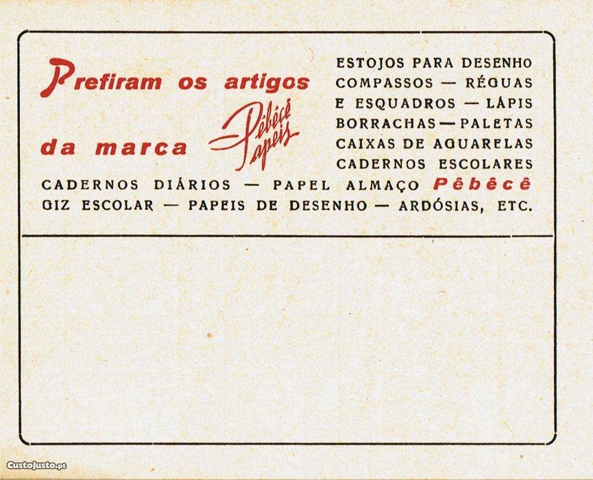 Caderno escolar antigo - anos 60 - Ambar - Porto