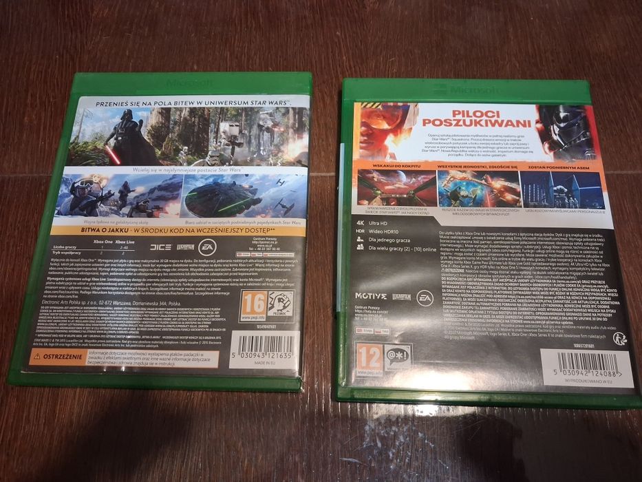 Xbox one игра Star Wars: Battlefront и Squadrons комплект 500грн