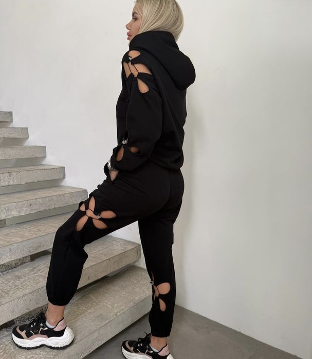 Крутi штани з вирiзом