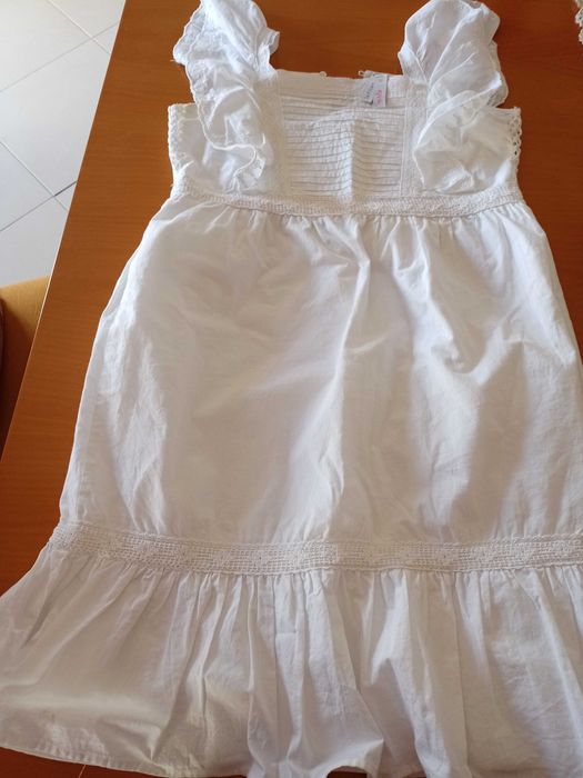 vestido branco 10 anos
