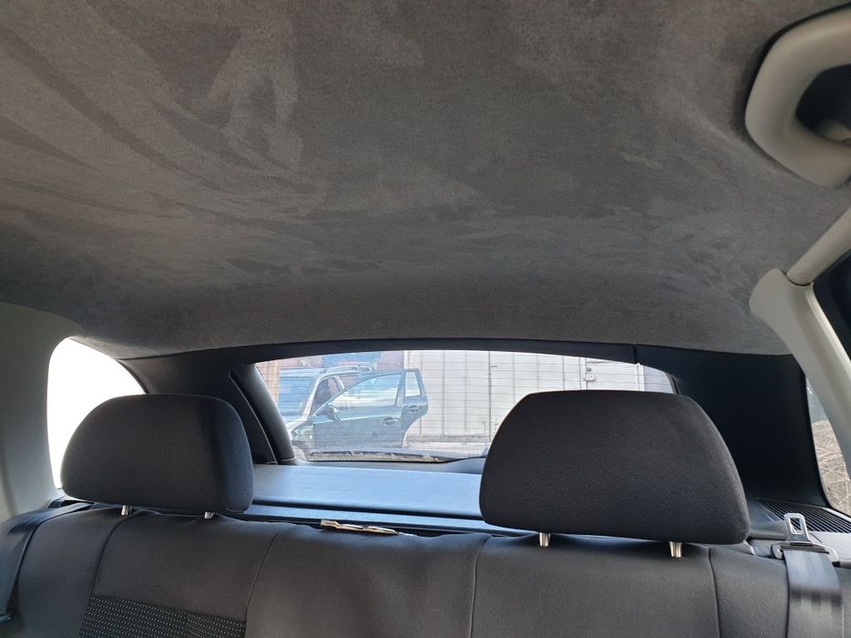 Перетяжка ремонт реставрация салона потолка стоек обшивки карт покраск