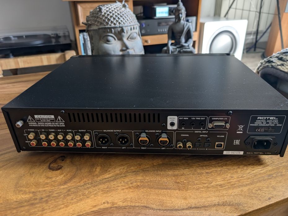 Przedwzmacniacz Rotel RC-1570 | DAC Wolfson | Phono MM | XLR | Stan Id