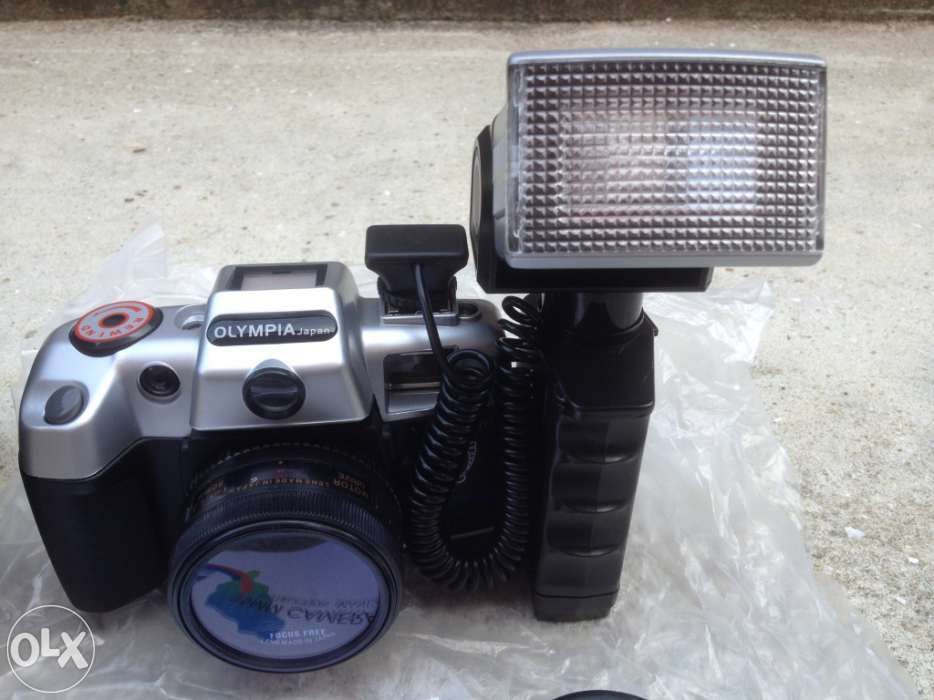 Máquina fotográfica olympia