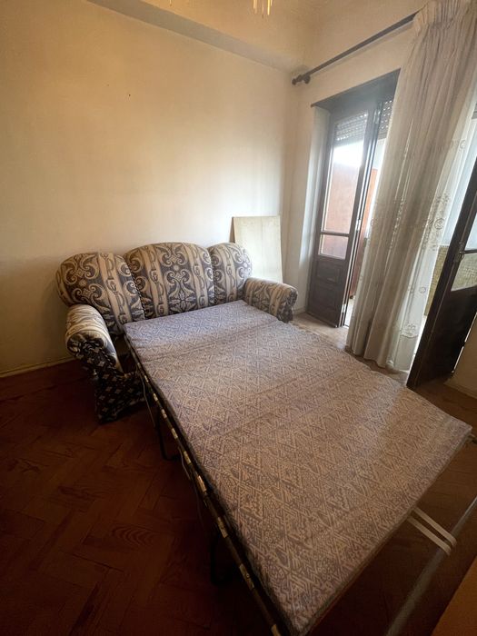 Sofá Cama + 2 Poltronas