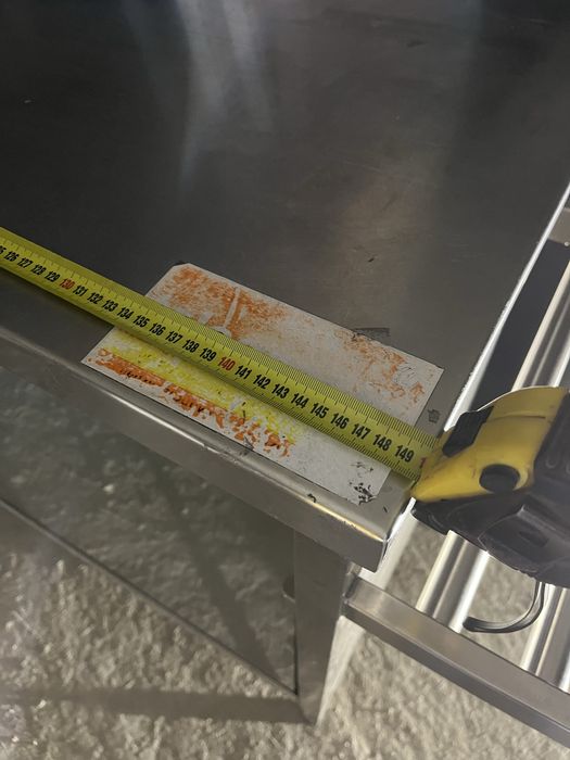 Lada gastronomiczna ze stali nierdzewnej + witryna szklana