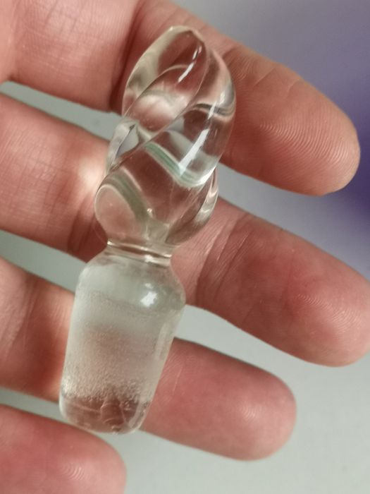 karafka kobaltowa vintage Włochy