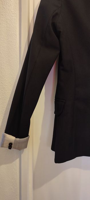 Blazer preto Stradivarius
