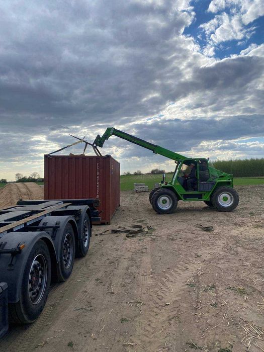 Kontener Morski 20DV – Kompaktowy Magazyn 6m