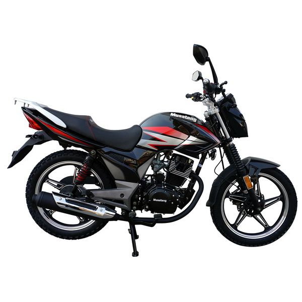 Мотоцикл MUSSTANG REGION MT200 white/blue/black+полный пакет документ