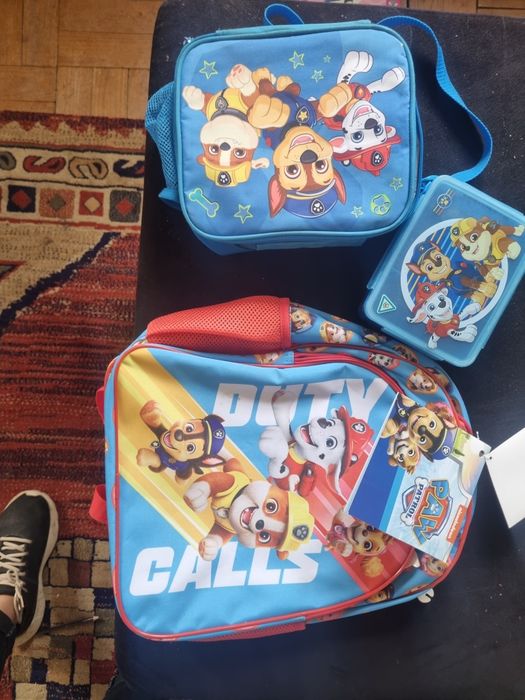 Conjunto escolar patrulha pata