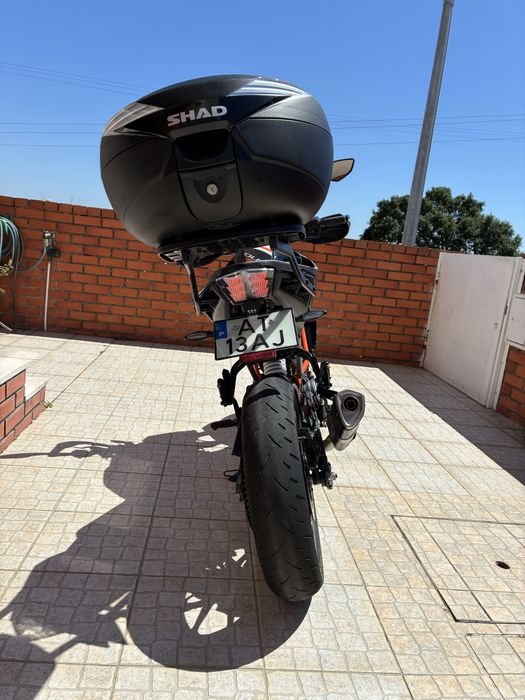 KTM DUKE 125 | Agosto 2022 | 18.515 km | Equipamento Completo
