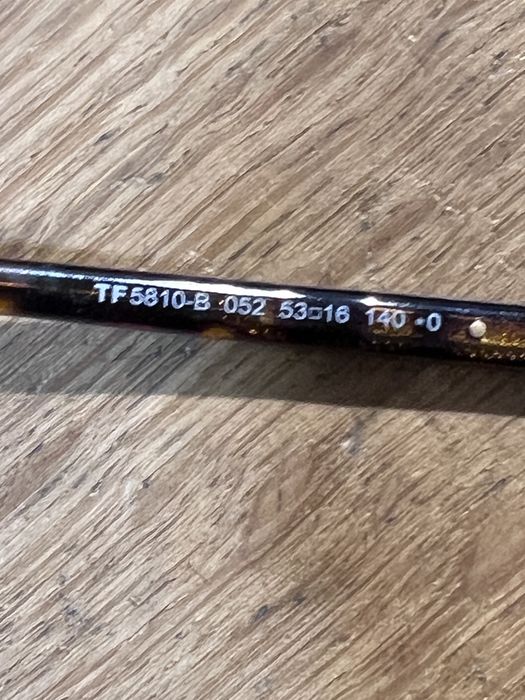 Óculos de Vista Tom Ford TF5810-B Tartaruga (Com Estojo)