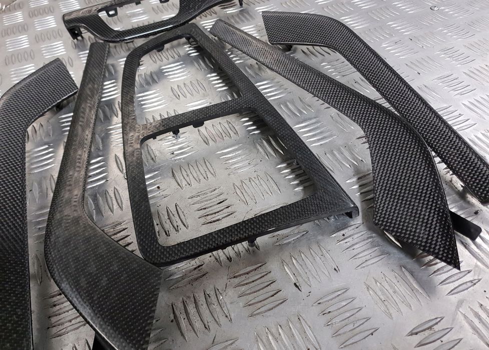 listwy dekory ozdobne karbon audi sq7 q7 4m 15-19 oryginał