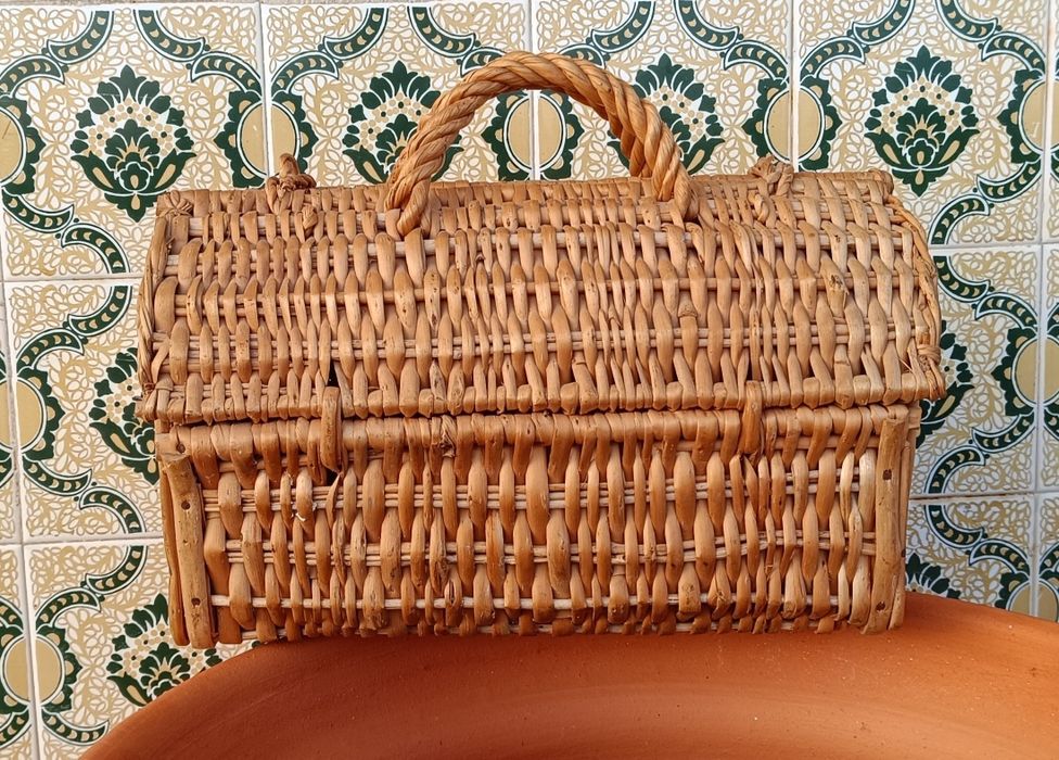 Cesta vime artesanal