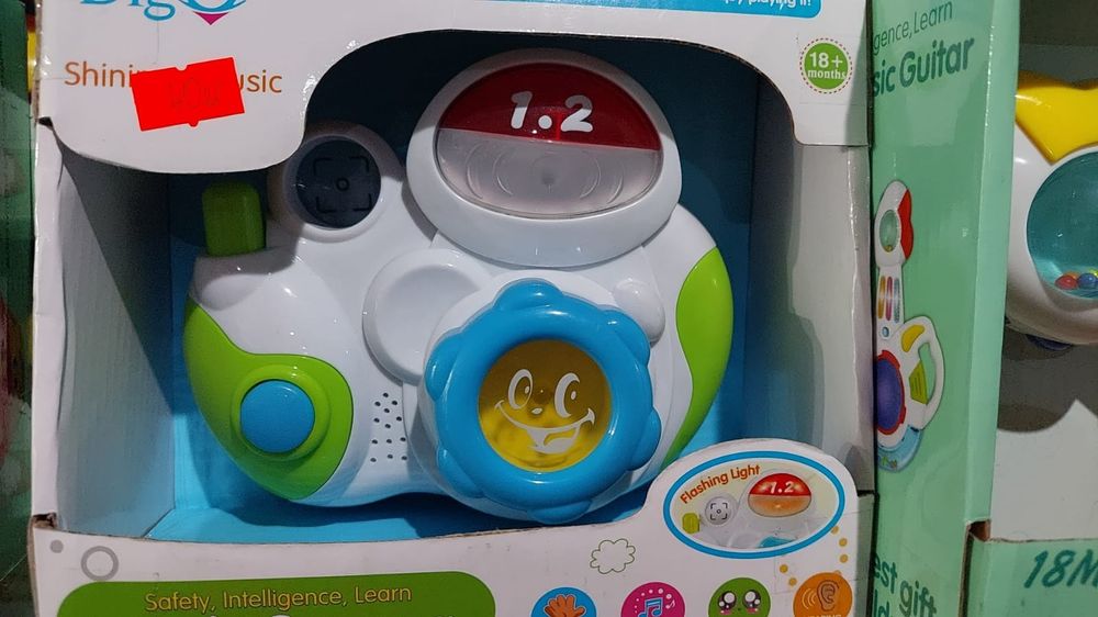 Aparat na baterie wydaje światło i dźwiek u tigera sklep