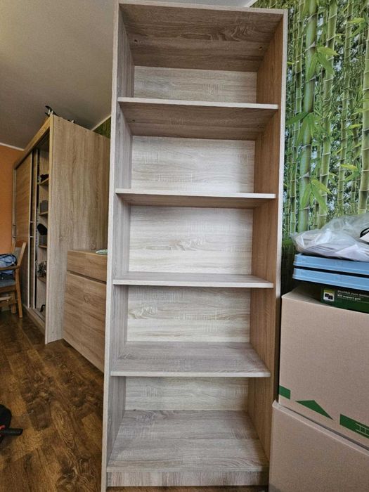 Regał na książki - Jasny Dąb