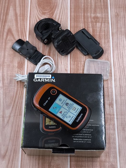 Garmin eTrex 20 навігатор Garmin туристичний навігатор  GPS навігатор портативний  Гармін eTrex 20 навігатор для лісу рибалки GPS