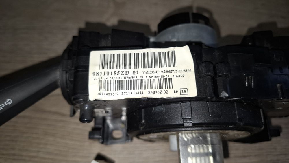 Перемикач підрульовий Citroën C4 Grand Picasso 2 переключатель под рул