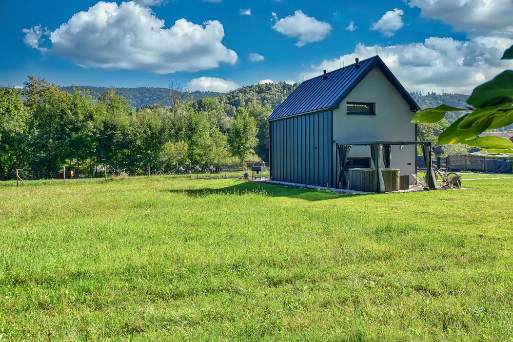 Osada Pod Maliną - Nowy Domek nad Rzeką z Jacuzzi !