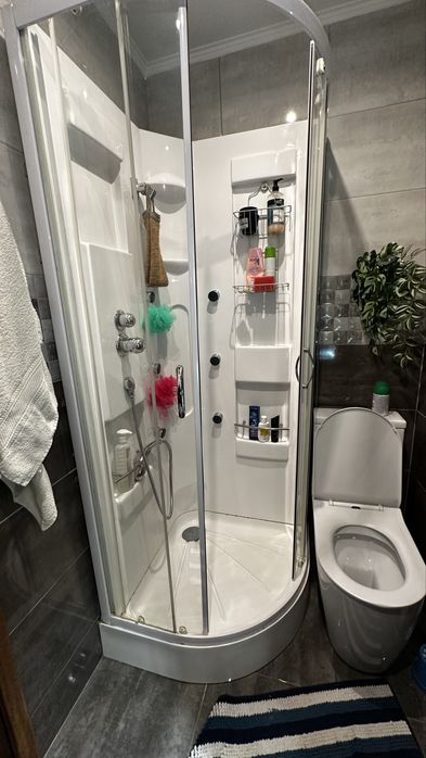 Cabine de duche redonda