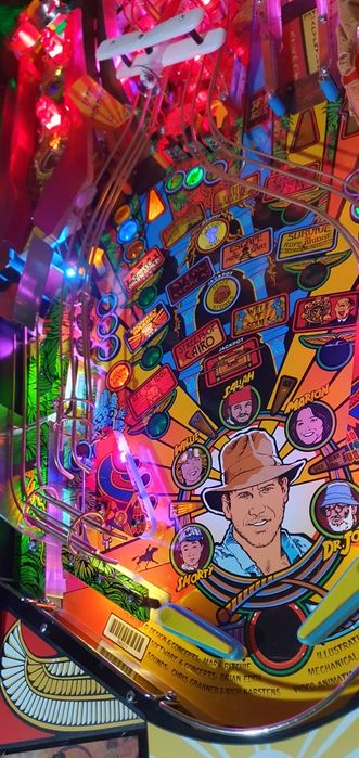 Flipper pinball fliper INDIANA JONES WILLIAMS