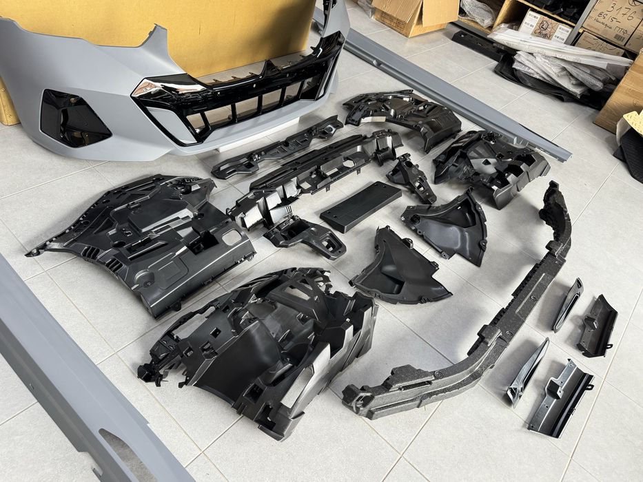 Обвес M пакет BMW 5 G60 2024+ передний задний бампер пороги