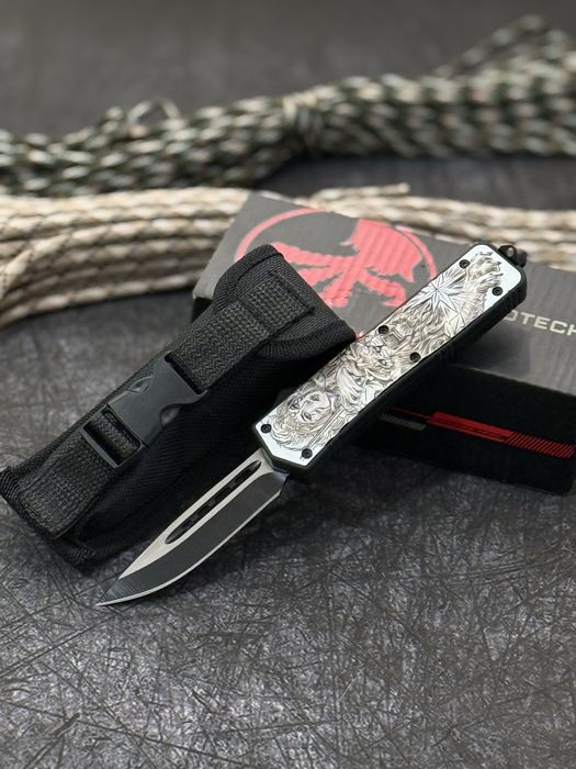 Код 665 Нож Фронтальный Microtech автоматический/выкидной складной