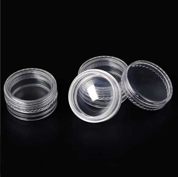 Многоразовые баночки для косметики и ногтевого сервиса 10 шт. по 2 мл.