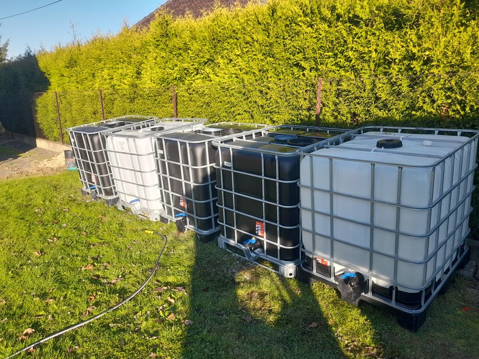 Mauzer 1000l czysty na budowę do ogrodu podlewanie