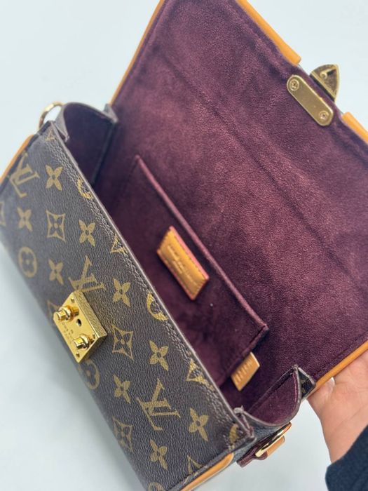 Шкіряна жіноча сумка Louis Vuitton Pochette Camille, сумочка женская