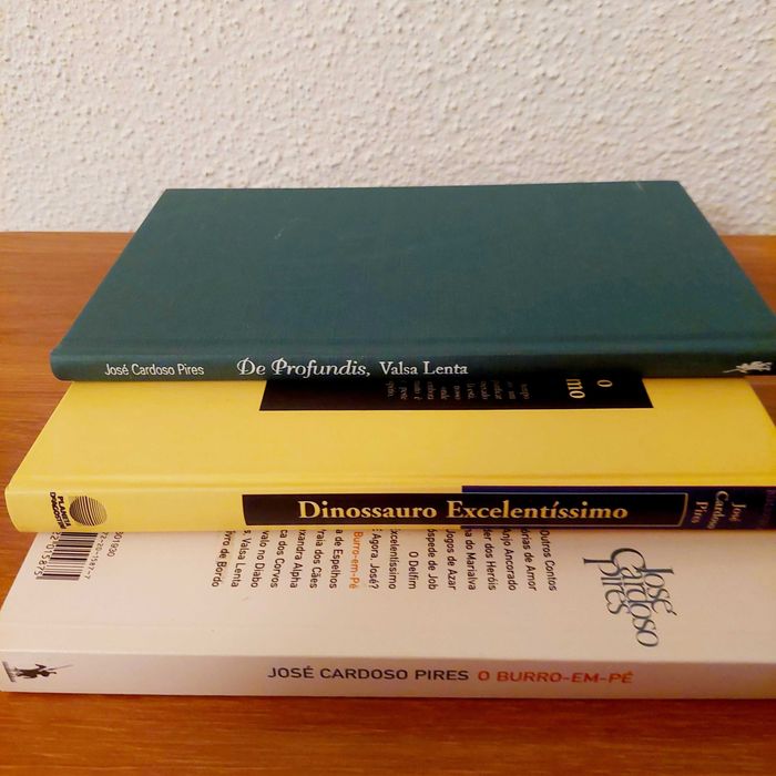 3 livros de José Cardoso Pires