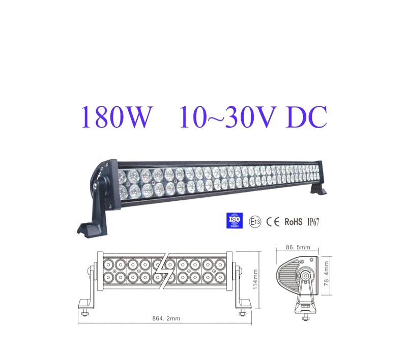BARRA LED 180W 10.800 LM