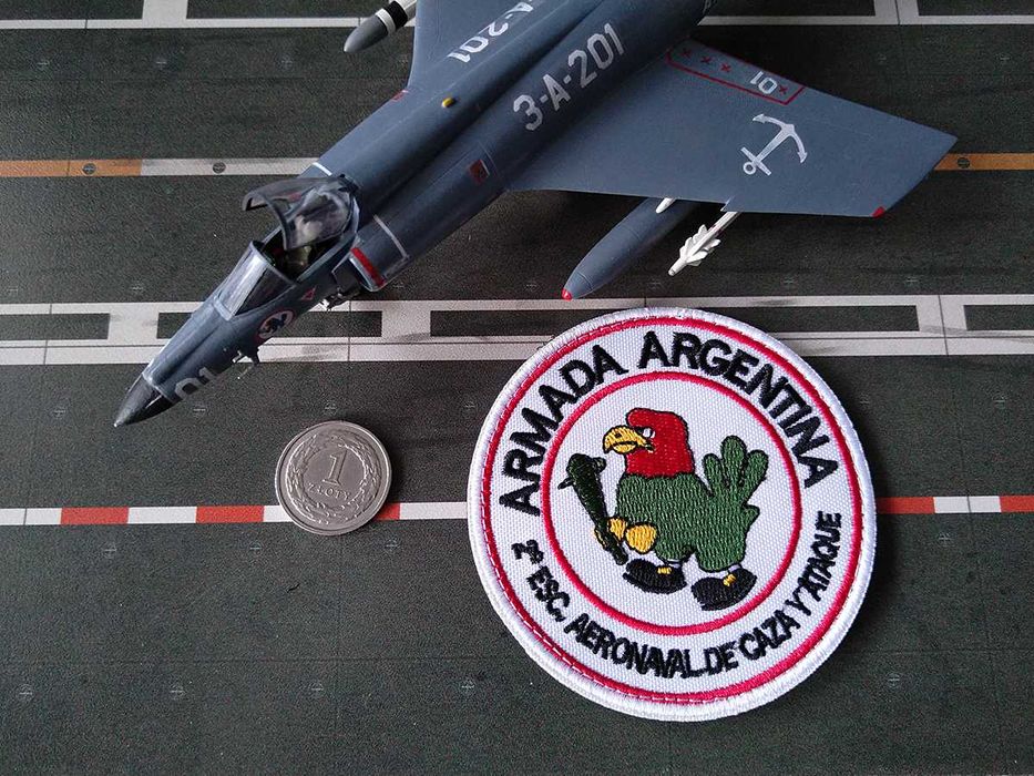 Naszywka Armada Argentina 2 Eskadra Super Etendard Falklandy rzep