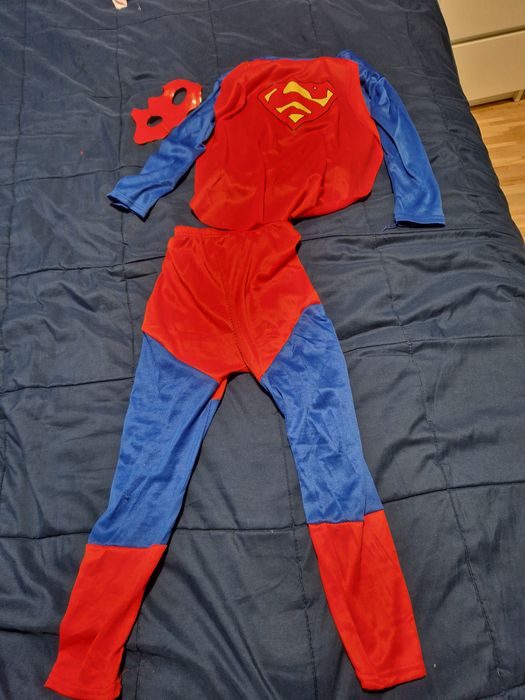 Strój Superman / Superbohater 110/116 NOWY