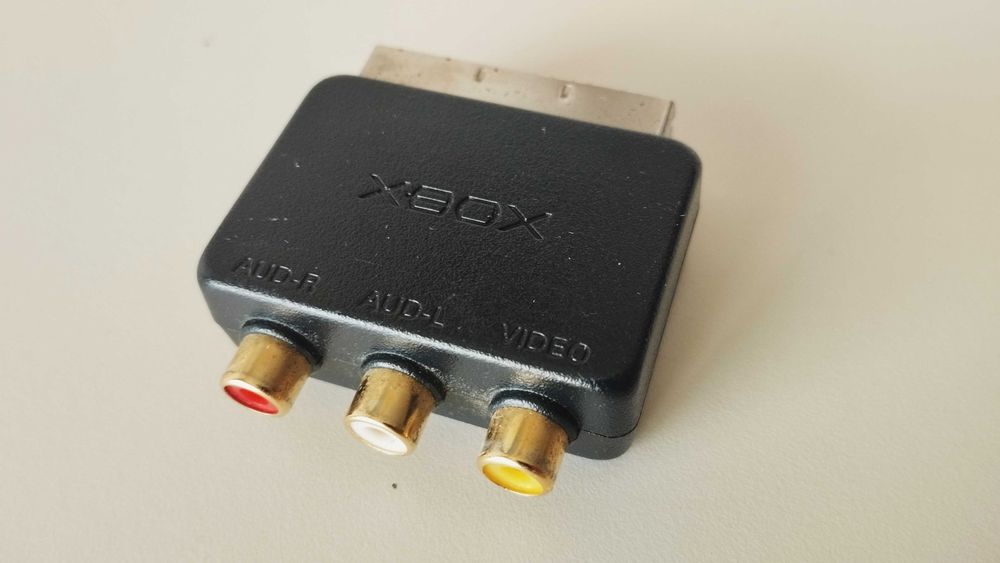 XBOX 1 - Adaptador AV/SCART Original