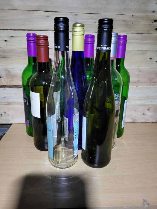 Butelki czyste umyte, na soki 0,5l/0,7l/1l
