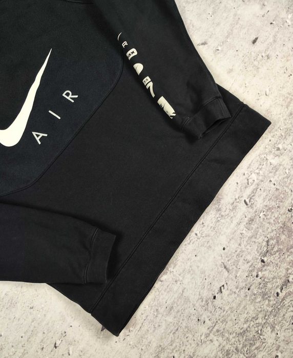 Bluza Nike czarna crewneck męska logo r. M