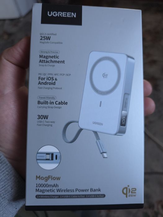 Магнітний павербанк Ugreen 25w