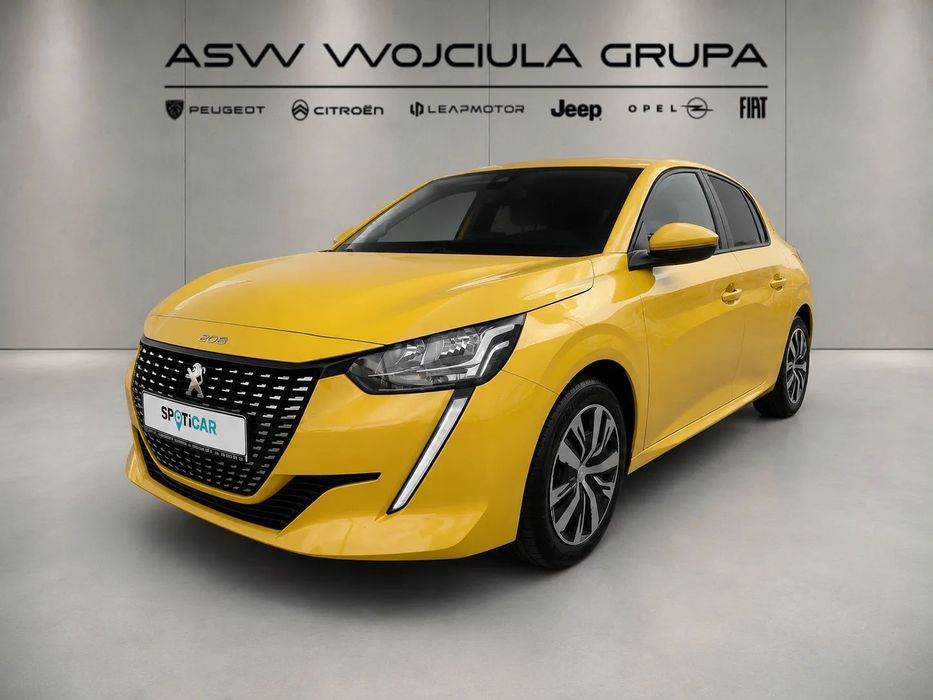 Peugeot 208 1.2 Benzyna, Serwis ASO, Salon PL