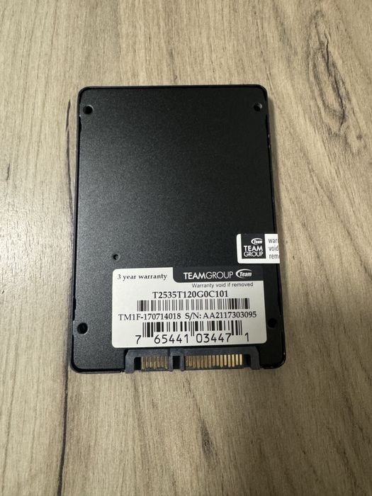 SSD 120gb Team L5 120гб память