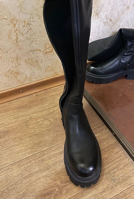 Чобітки жіночі чорні